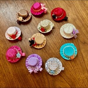 Little hats hair clips
